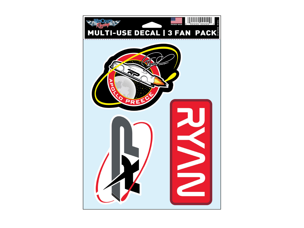 *PRE-ORDER* 3-Pack Decal